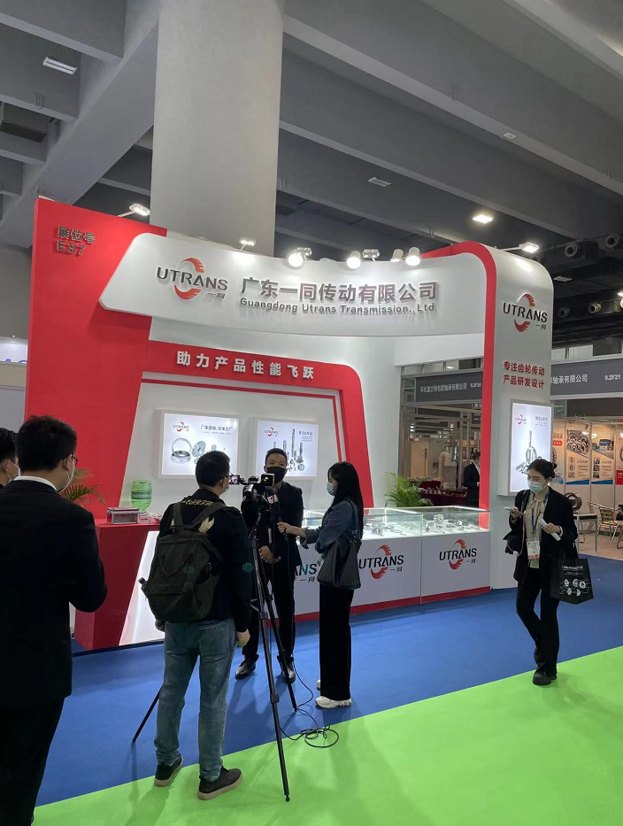 一同傳動接受廣東電視臺采訪，2022廣州國際工業自動化展會